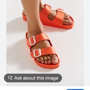 Birkenstock Women's Orange Sandals